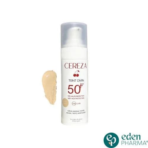 Cereza Teint Divin Ecran Mineral Beige Naturel SPF50+