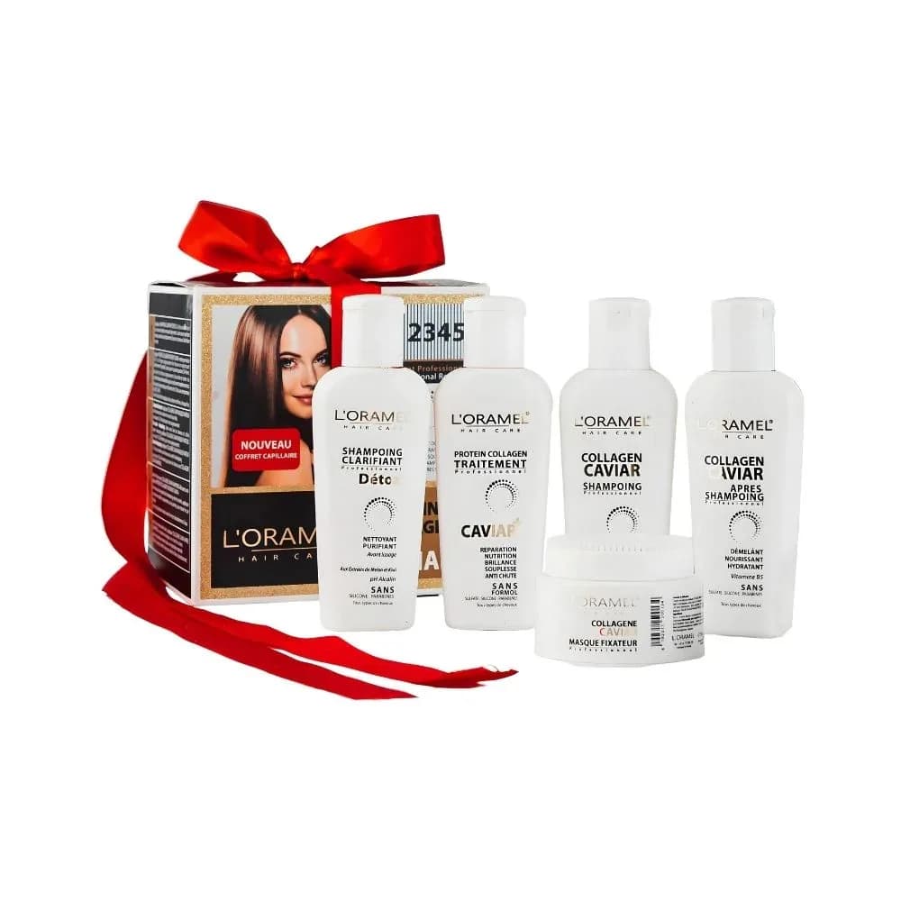 L'Oramel Kit de Lissage et Soin Capillaire Petit Format