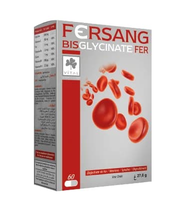 Vital Fersang Bisglycinate Iron 60 Gelules