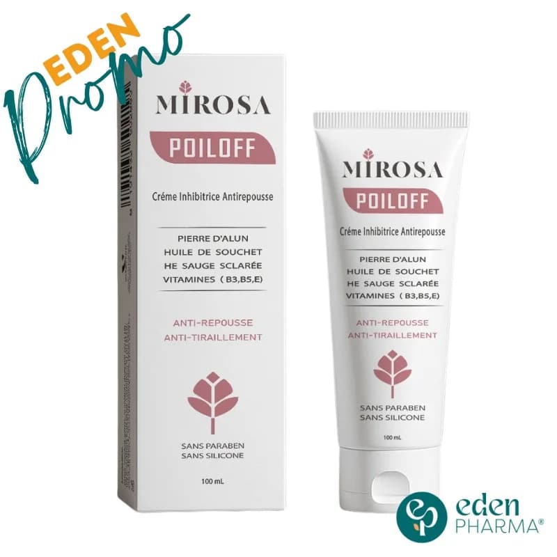 Mirosa Poiloff Creme Anti-Repousse 100 ml