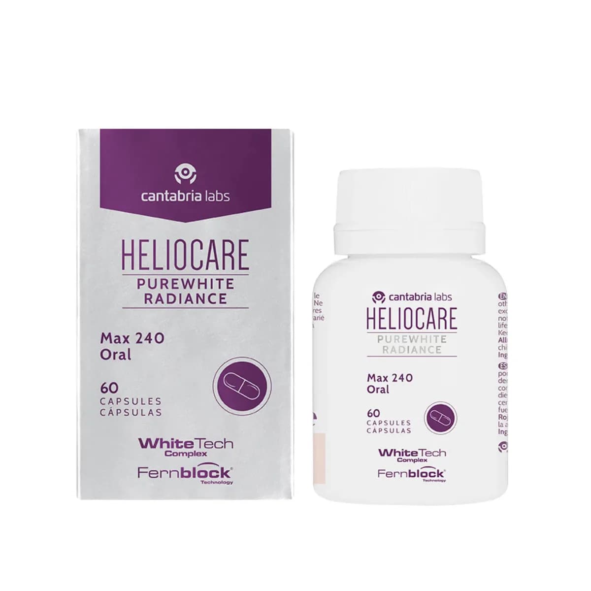 HELIOCARE PURE WHITE RADIANCE 240MG FERNBLOCK 60 CAPSULES