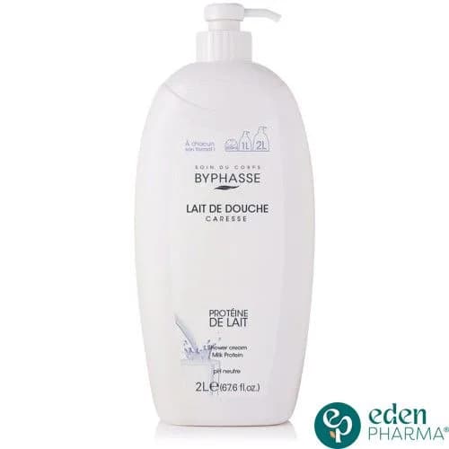 Byphasse Caresse Lait de Douche Proteine de Lait 2 l