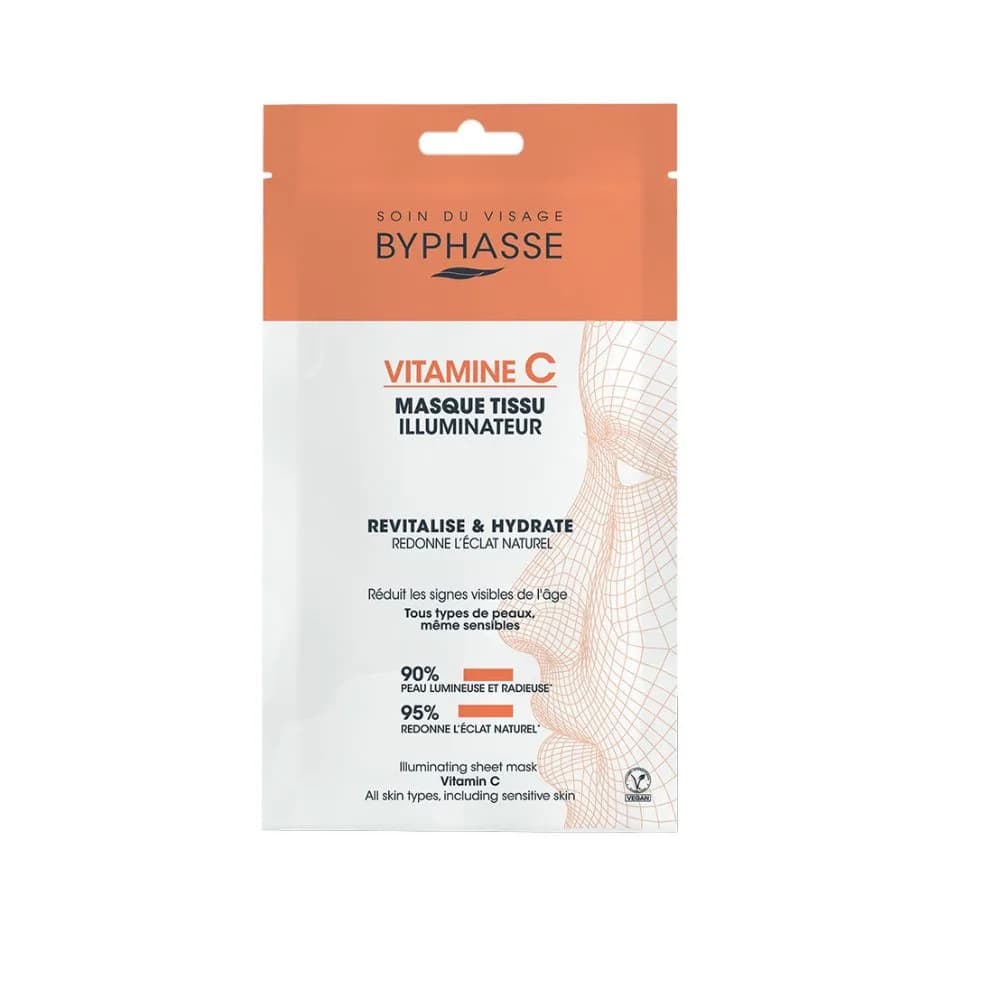 Byphasse Masque Tissu Illuminateur Vitamine C