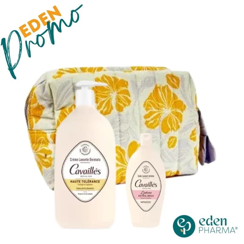Roge Cavailles Trousse Creme Lavante Dermato 500 ml + Soin Intime Extra-Doux 50 ml (Offert)
