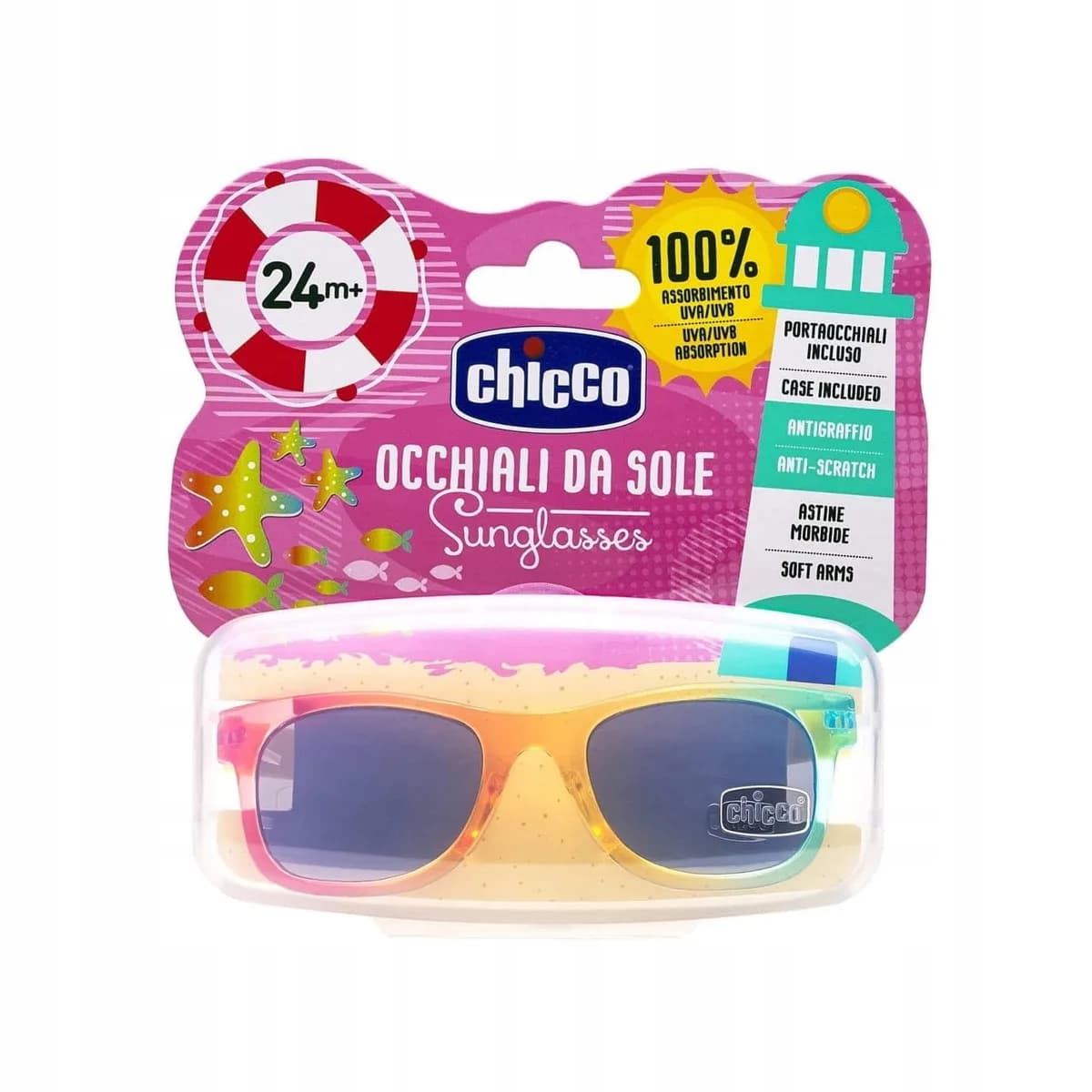 Chicco Lunettes de Soleil Fille Multicolore 24 m+