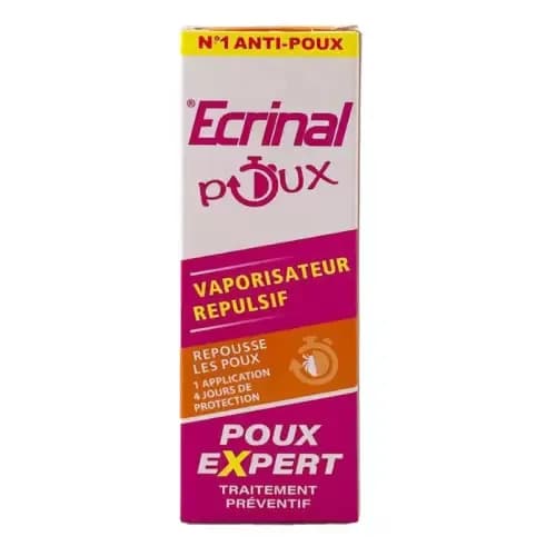 Ecrinal Vaporisateur Repulsif Anti Poux 75 ml Ref 440