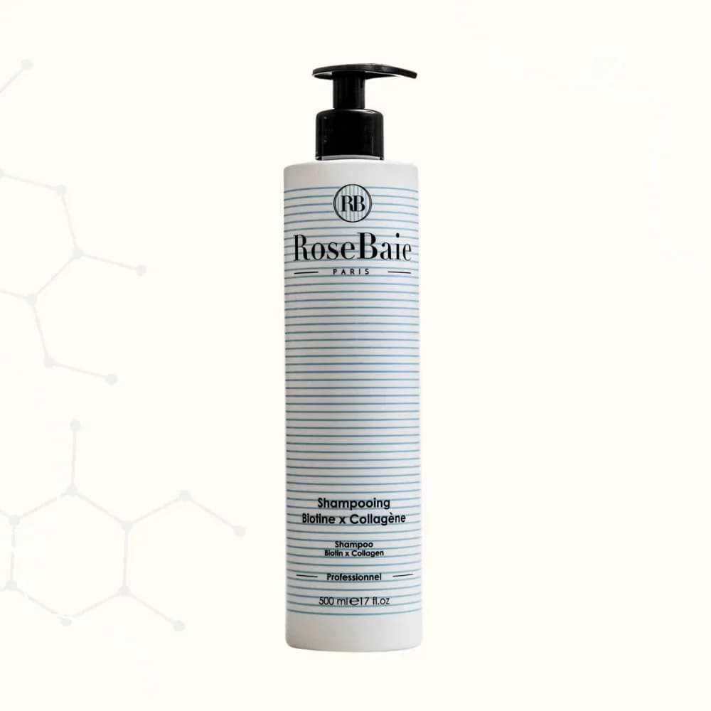 Rosebaie Shampoing Biotine X Collagène 500 ml