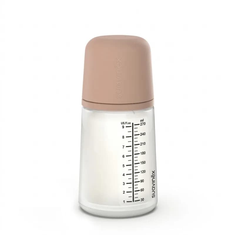 SUAVINEX BIBERON ANTI-COLIQUE ZERO-ZERO A DEBIT MOYEN 270 ML