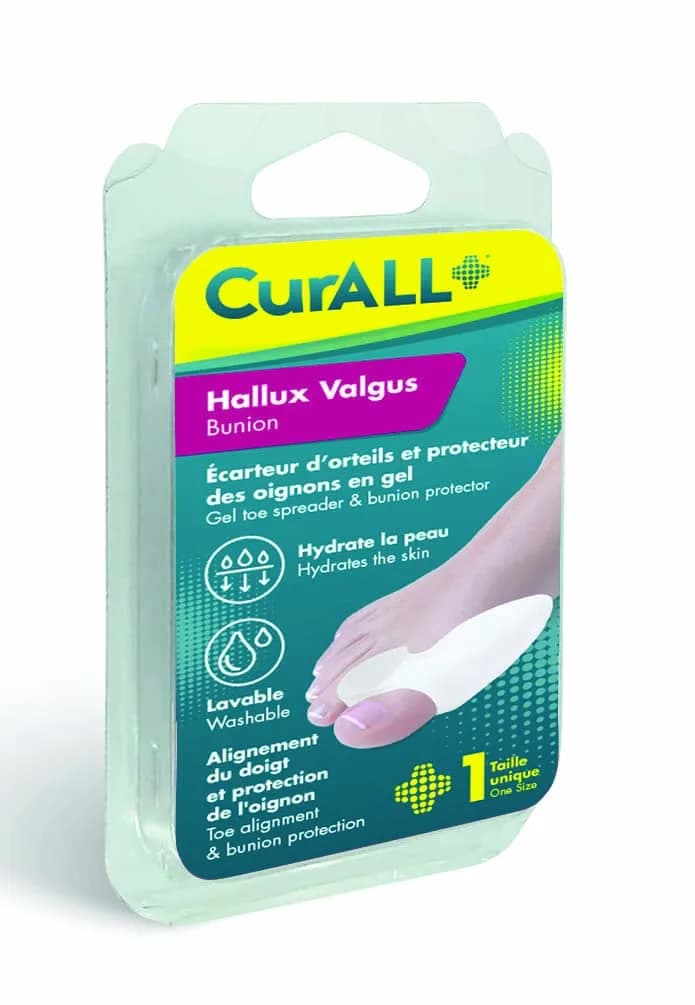 Curall Ecarteur D'Orteil Hallux Valgus Gel B/1