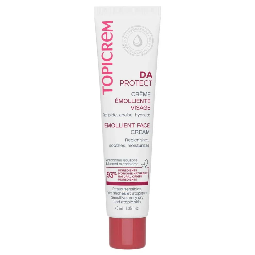 Topicrem Da Protect Crème Émolliente Visage 40 ml