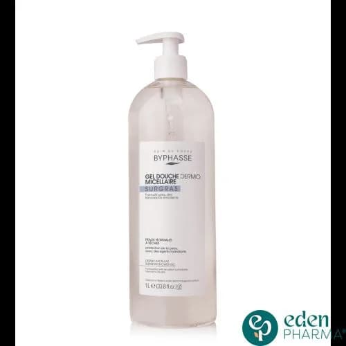 Byphasse Gel Douche Dermo Micellaire Surgras 1 l