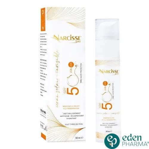 Narcisse Gold Ecran Solaire Invisible SPF50+ 50 ml