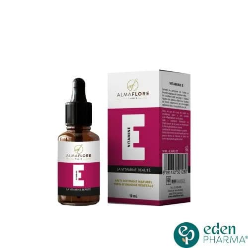 Almaflore Vitamine E 100% D'Origine Vegetale 10 ml