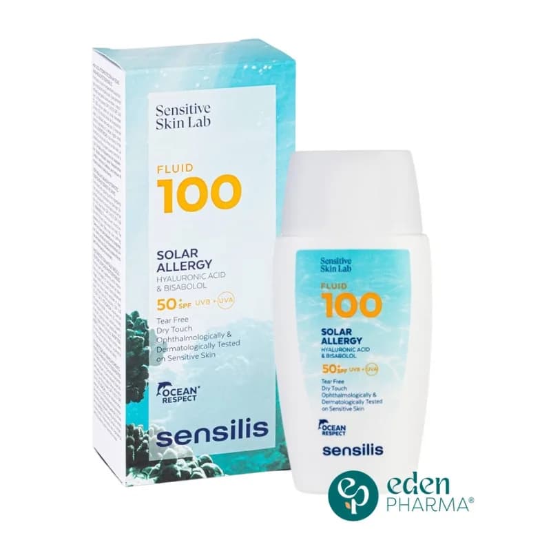 Sensilis Ecran Fluid 100 Solar Allergy SPF50+ Ultra Fluide 40 ml