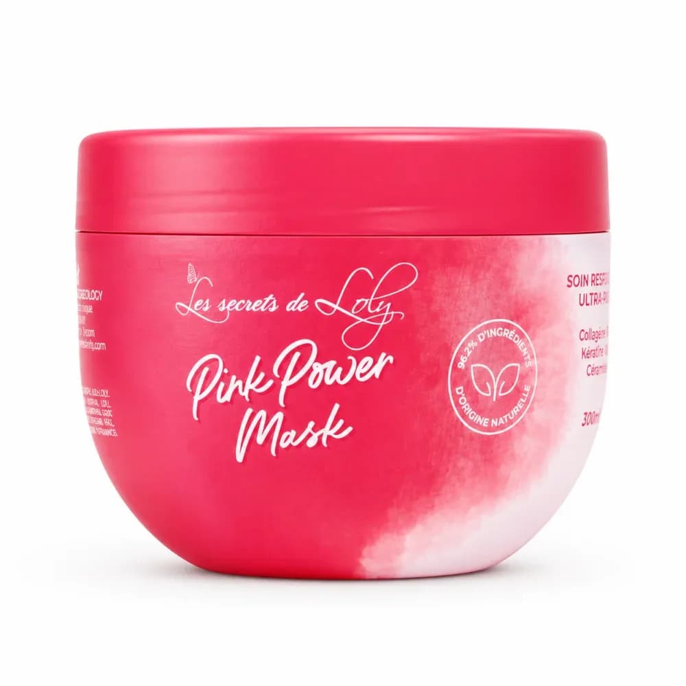 LES SECRETS DE LOLY PINK POWER MASQUE RESTRUCTURANT 300ML