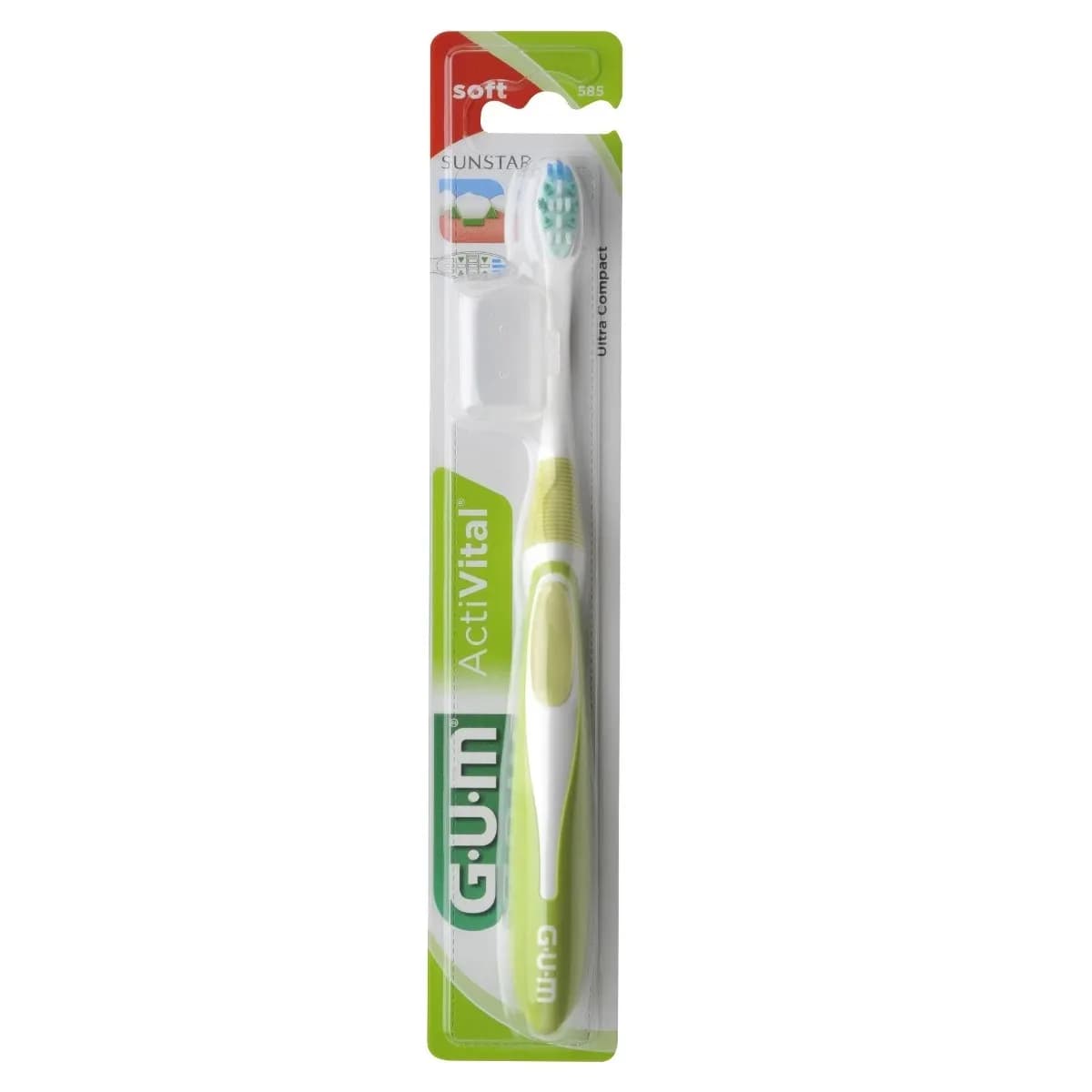 Gum Brosse a Dents Activital Ultra Compact Souple (585)