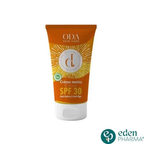 Oda Creme Mains Citron SPF 30, 50 ml