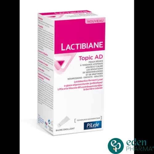 Pileje Lactibiane Topic Ad Baume Emolient 125 ml