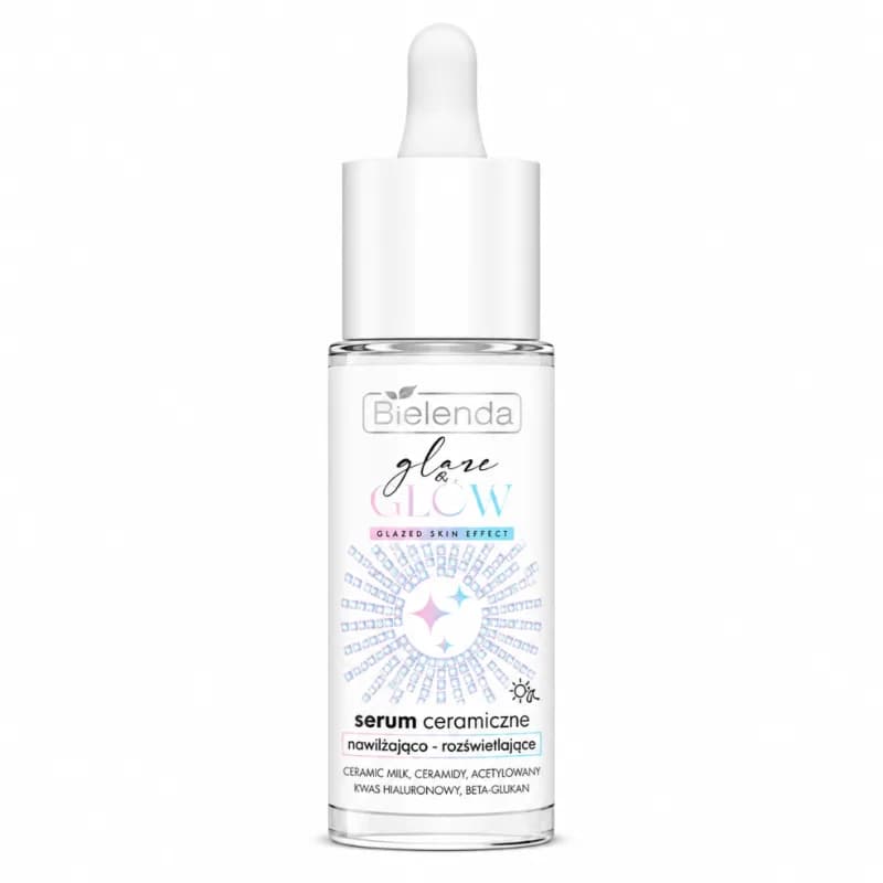 Bielenda Glaze & Glow Serum Ceramique Hydratant et Illuminateur 30 ml