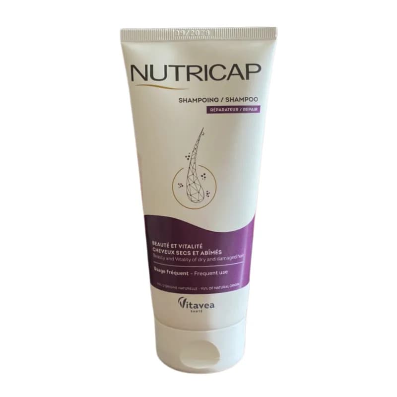 Nutricap Shampoing Reparateur Cheveux Secs et Abimes 200 ml