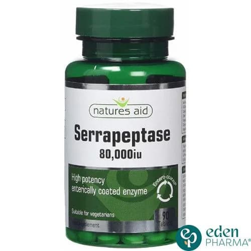Natures Aid Serrapeptase 30 Tablets