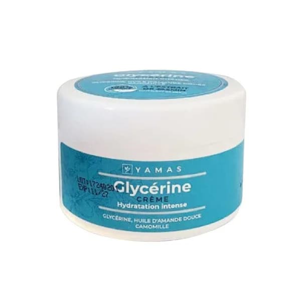 Yamas Glycérine Crème Hydratation Intense Jasmin 100 gr