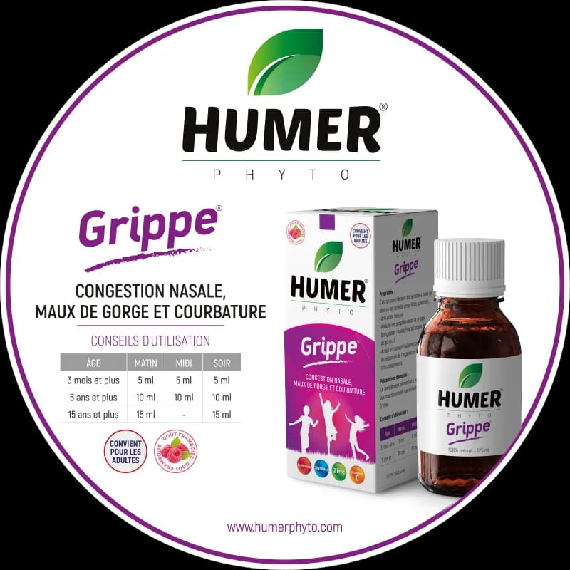 Humer Phyto Grippe Sirop 125 ml
