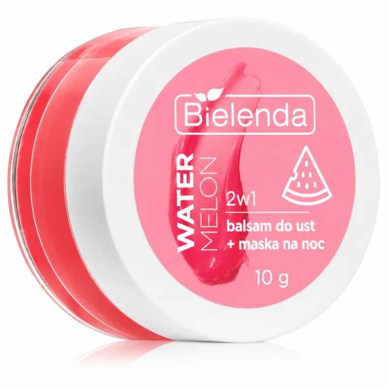 Bielenda Lip Care Masque de Nuit+baume 2en1 Jus de Pasteque & Beurre de Karite 10 g