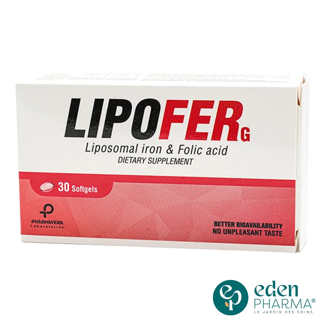 Pharmavera Lipoferg 30 Capsules