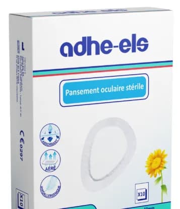Pansement Oculaire Sterile *10 82 Mm*57mm