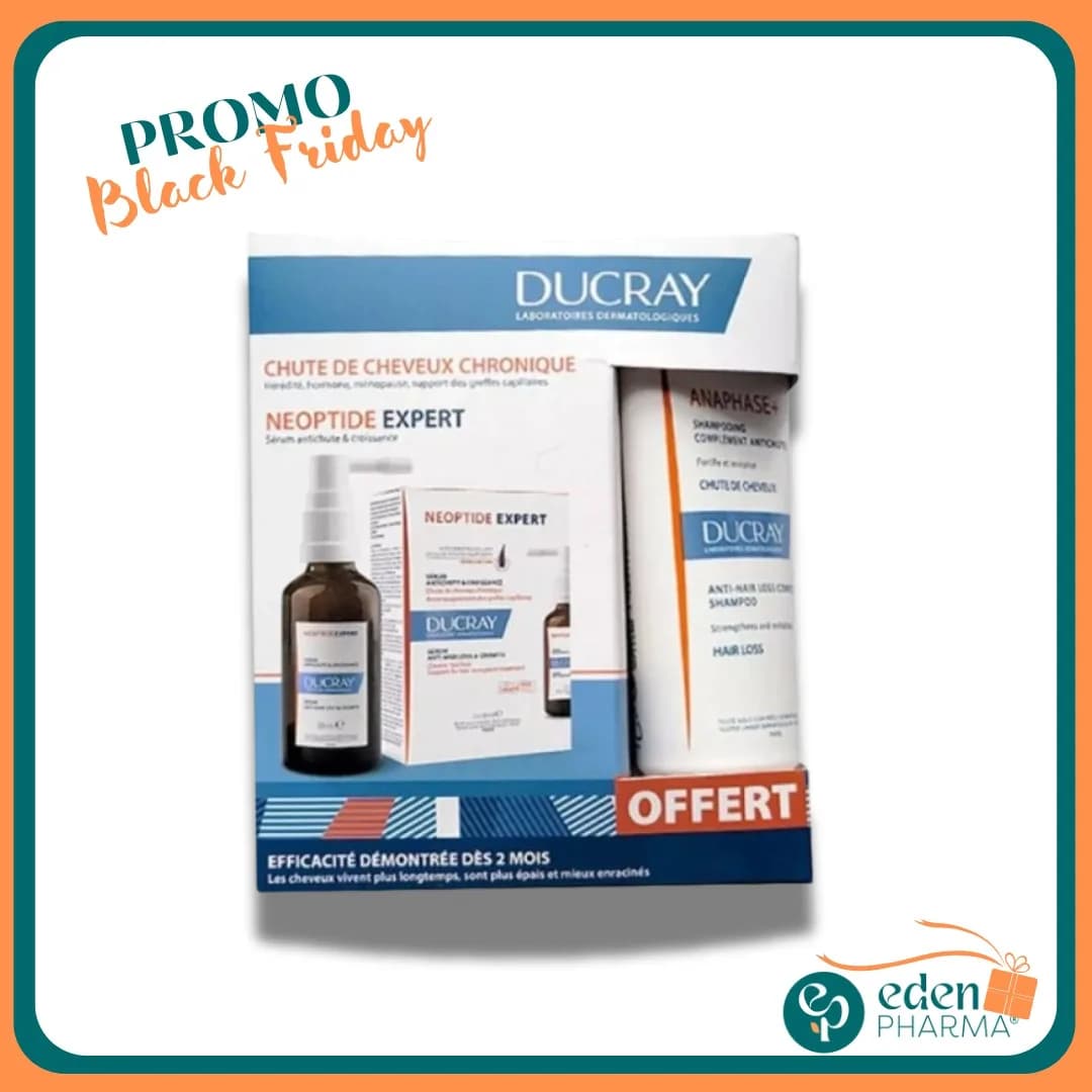 Ducray Neoptide Expert Serum + Anaphase Shampoing 100 ml (Offert)