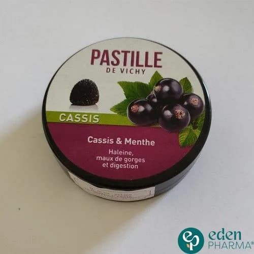 Pastille Cassis Menthe 50 gr