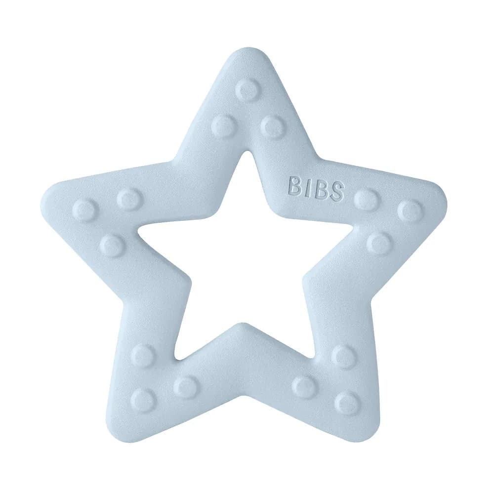 Bibs Baby Bitie Anneau de Dentition Star Baby Blue