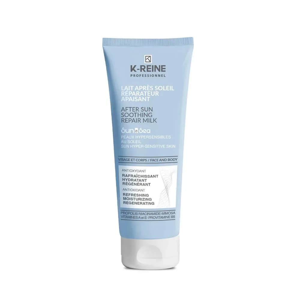 K-Reine Lait Apres Soleil Reparateur Apaisant Visage et Corps 100 ml