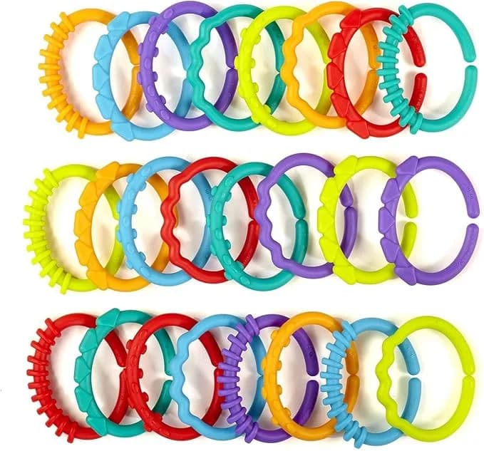 Baby Nova Anneau C-Ring 0 m+ 8 Pieces Ref31111