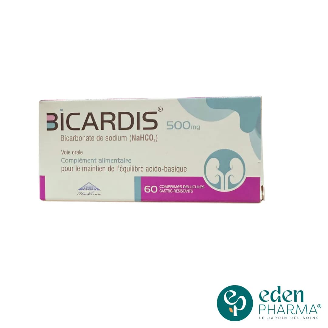 Bicardis 500 mg Boite de 60 Comprime Gastro Résistant