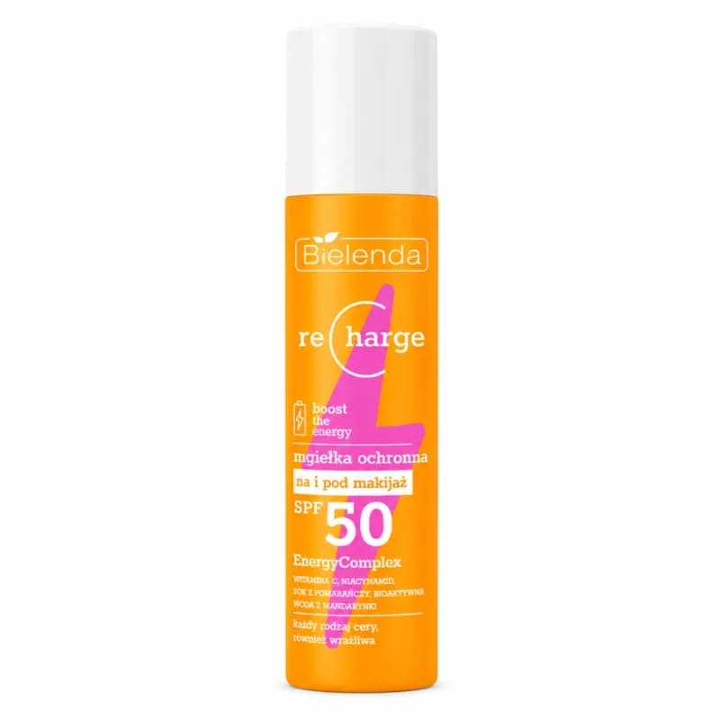 Bielenda Recharge Boost Brume Visage Protectrice SPF50 75 ml