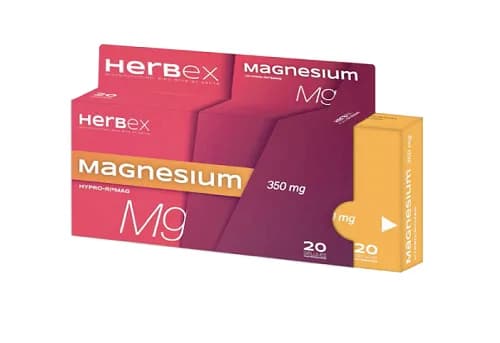 Herbex Magnesium 350 mg 20 Gelules