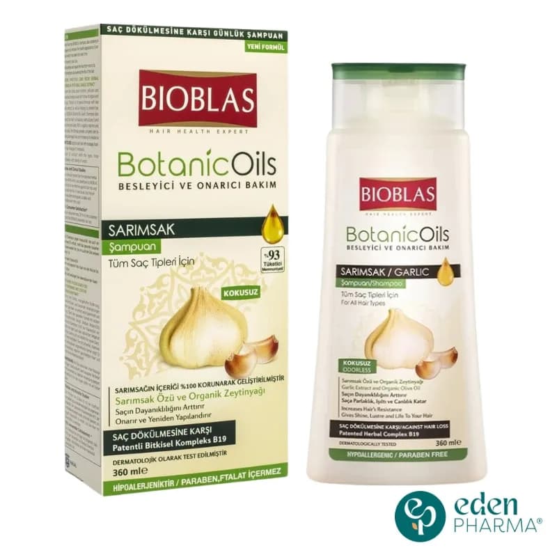 Bioblas Herbal Shampoing a L'Ail 360 ml