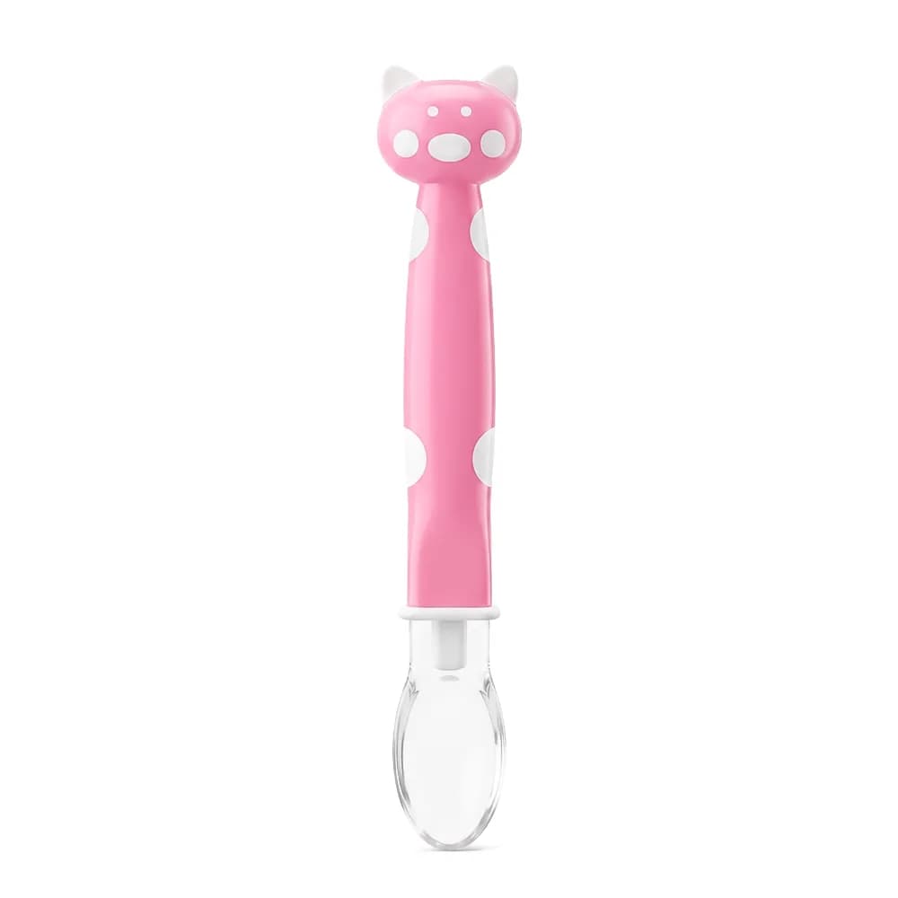 Baby Pur Cuillere Silicone Kitty 4 m+ Ref 76801