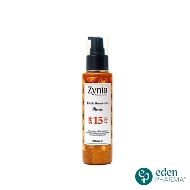 Zynia Huile Bronzante Monoi SPF15 100 ml