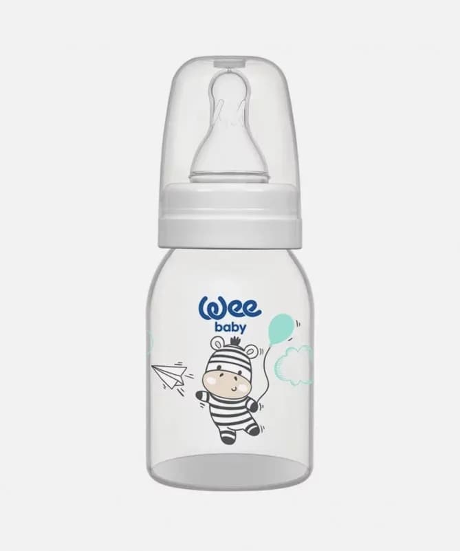 Wee Baby Biberon en Verre Classique 0-6 m 125 ml
