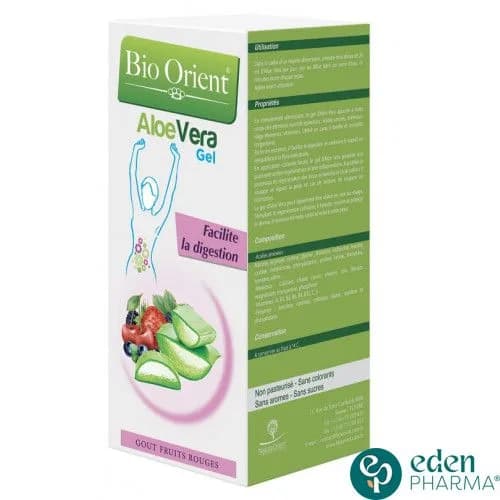 Bio Orient Veralax Gel Aloe Vera 250 ml Gout Fruits Rouges