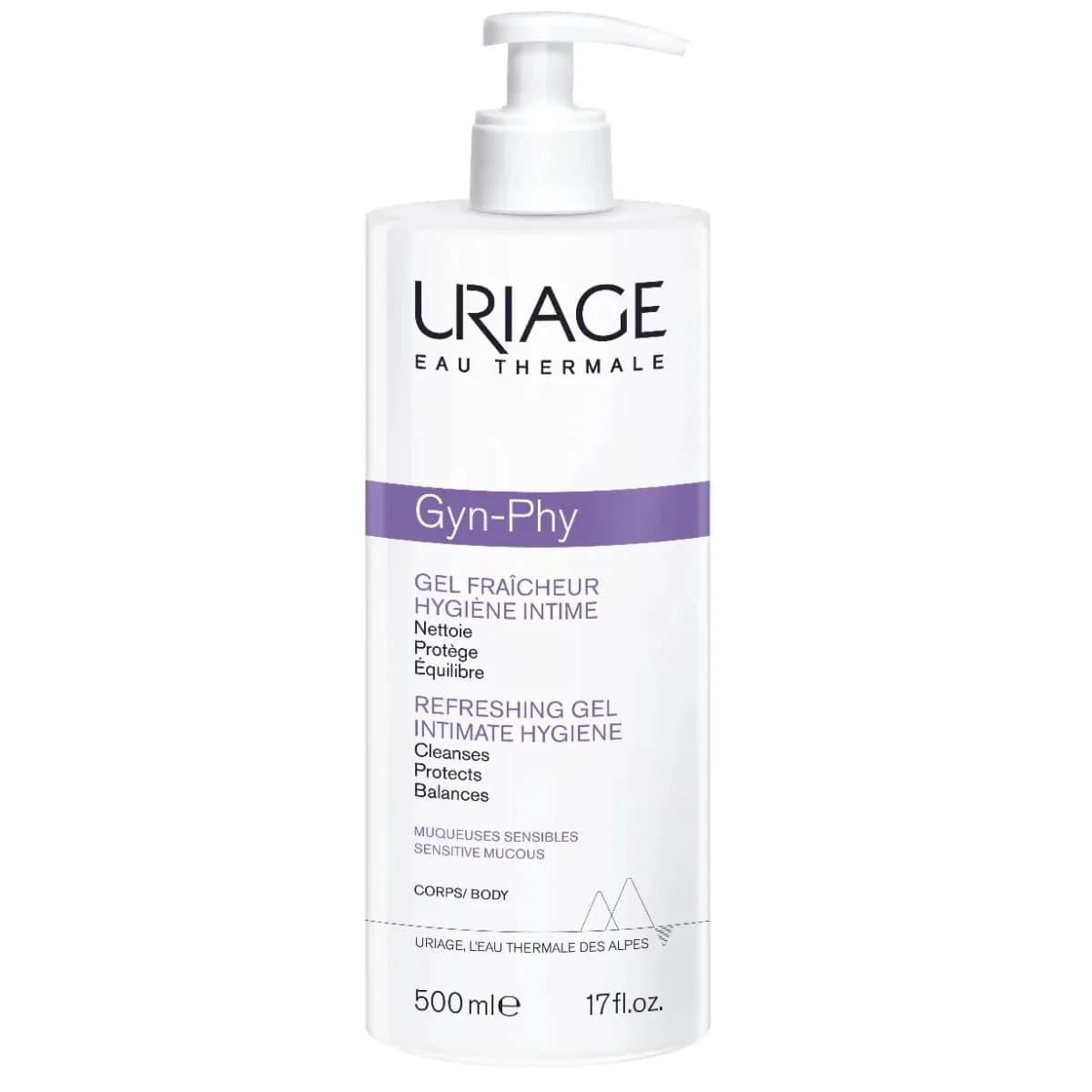 Uriage Gyn-Phy Gel Fraicheur Hygiene Intime 500 ml