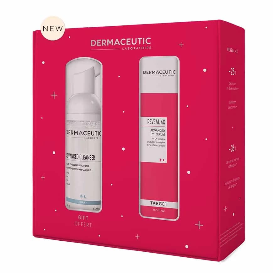 Dermaceutic Coffret Reveal 4x 15ml+advanced Cleanser 50 ml (Offert)