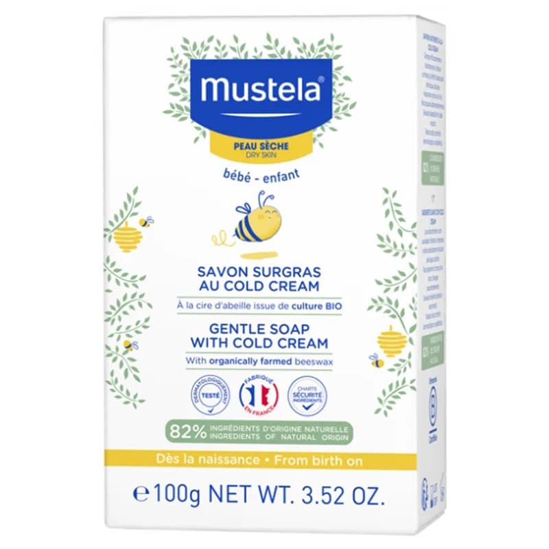 Mustela Savon au Cold-Cream Nutri-Protecteur 100 g