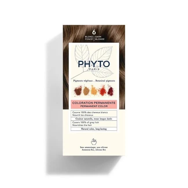 Phyto Phytocolor Soin 6 Blond Fonce