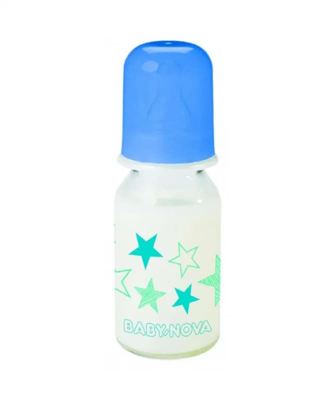 Baby Nova Biberon en Verre 125 ml