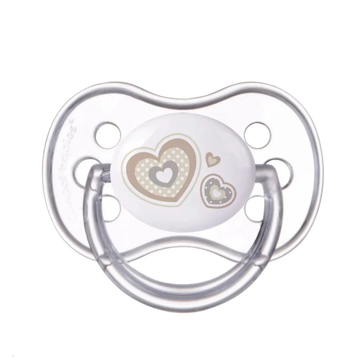 CANPOL BABIES SUCETTE SYMÉTRIQUE SILICONE NEWBORN BABY 0-6 M REF 22/580