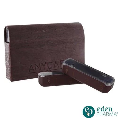 Anycare Pillulier Mini Book Marron